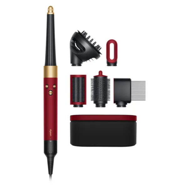 Стайлер Dyson Airwrap ID Long HS08 Curly & Coily Red Velvet/Gold